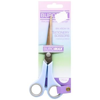 Buromax Pastel Scissors 170mm BM.4504-14 - buy, prices for MegaMarket - photo 1