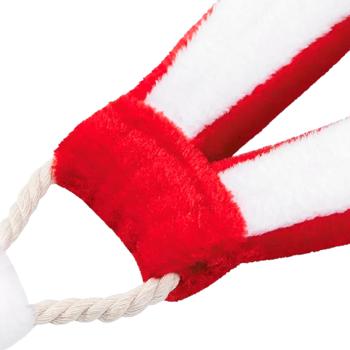 Игрушка для собак Pet Fashion Ушки зайца с шорохом и канатами 9х35см - купить, цены на MasterZoo - фото 2