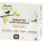Auchan Eco All in 1 Dishwasher Tablets 30pcs