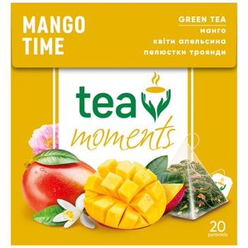 Tea Moments Mango Time Green Tea 1.7g*20pcs - buy, prices for Chudo Market - photo 3