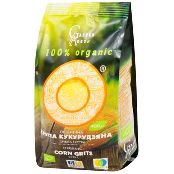 Крупа кукурудзяна Galeks Agro органічна 400г