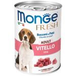Корм вологий Monge Fresh з телятиною для собак всіх порід 400г