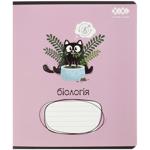 Zibi Crazy Сat Biology Subject Checkered Notebook 48 Sheets