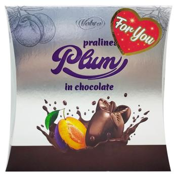 Vobro Plum in Сhocolate Candies 144g - buy, prices for Tavria V - photo 2
