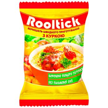 Вермішель Rooltick зі смаком курки негостра 55г - купити, ціни на Торба - фото 1
