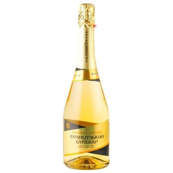 Вино ігристе Французький бульвар Gold Grande Cuvee біле солодке 10,5-13,5% 0,75л