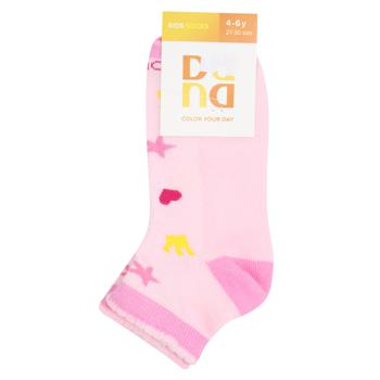 Duna Light Pink Children's Socks 18-20s - buy, prices for - photo 1