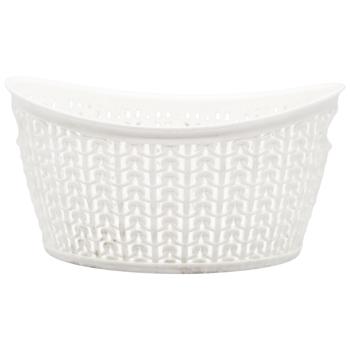 Knit Cream Oval Basket 1.5l - buy, prices for - photo 2