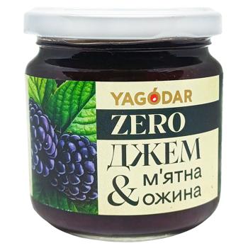 Yagodar Mint-Blackberry Jam 210g