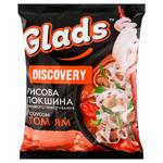 Локшина Glads рисова з соусом Том Ям 65г