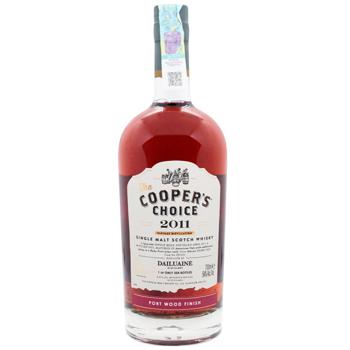 Віскі Cooper's Choice Dailuaine 2011 Port Wood Finish 54% 0,7л