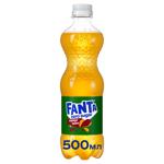 Fanta Zero Sugar Mango Carbonated Drink 0.5l
