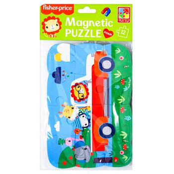 Пазлы Vladi Toys Fisher Price Веселое Путешествие магнитные А5 - купить, цены на - фото 1