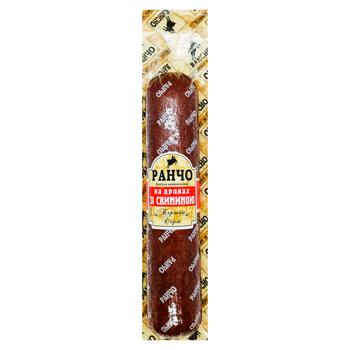 Rancho Wood-Fired Semi-Smoked Pork Sausage First Grade 400g - buy, prices for NOVUS - photo 1