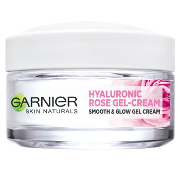 Garnier Skin Naturals Moisturizing Hyaluronic Gel-cream with Rose Water for All Skin Types 50ml - buy, prices for NOVUS - photo 2