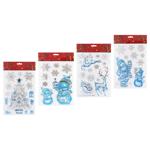 Angel Gifts Christmas Window Stickers in Assortment