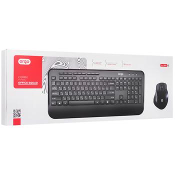 Комплект Ergo KM-710WL - купить, цены на Auchan - фото 1