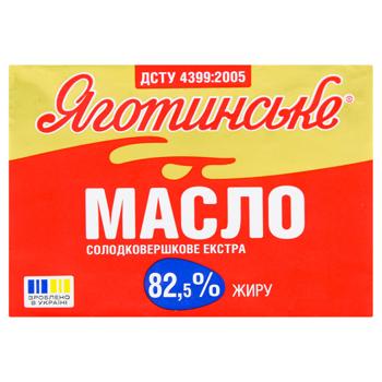 Yagotynske Extra Sweet Cream Butter 82.5% 180g - buy, prices for MegaMarket - photo 3