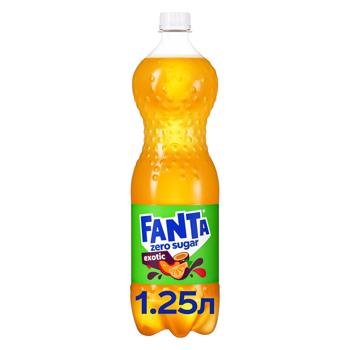 Напій газований Fanta Exotic Zero 1,25л