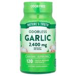 Часник, Odorless Garlic, Nature's Truth, без запаху, висока концентрація, 2400 мг 120 гелевих капсул