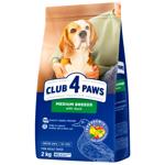 Club 4 Paws Premium Medium Breeds сухий корм для собак 2 кг - качка