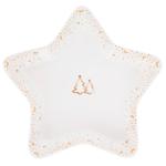 Bona Di Winter's Tale Porcelain Star Shaped Dish 28cm