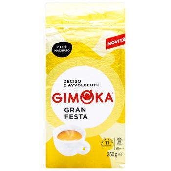 Кофе молотый Gimoka Гран Феста 250г - купить, цены на КОСМОС - фото 3