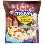 Кукурудзяні палички Vale Tinky Travel зі смаком шоколаду 140г