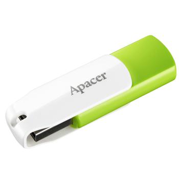 Флеш-накопичувач Apacer USB 2.0 Green-White 16GB - купити, ціни на Auchan - фото 2