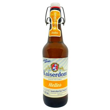 Пиво Kaiserdom 0,5 л скл. Helles 4,8% И229 - купити, ціни на КОСМОС - фото 1