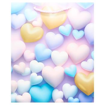 Zed Hearts Gift Bag 26x32x10cm - buy, prices for - photo 5