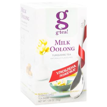 Чай бирюзовый G'tea! Молочный оолонг 1,5г*20шт - купить, цены на КОСМОС - фото 2