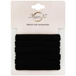 Резинки для волос Mari N. класичні чорні 6шт