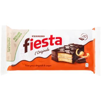 Тістечка бісквітні Kinder Fiesta 360г