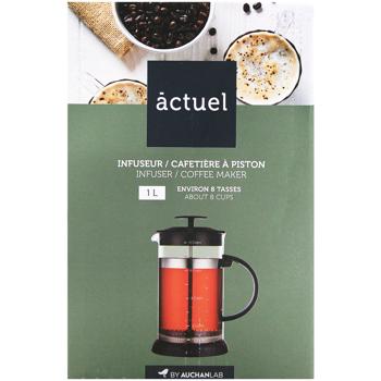French-press for 8 cups 1l - buy, prices for Auchan - photo 3