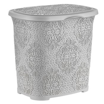 Bursev Gray Trash Can 6l - buy, prices for Tavria V - photo 1