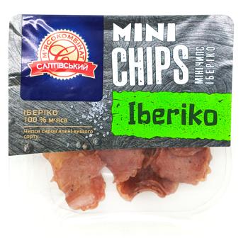 Saltivskyi MK Mini Chips Iberiko Dry Cured Chicken Crisps High Grade 50g - buy, prices for Chudo Market - photo 1