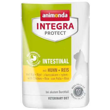 Корм вологий Integra Protect Intestinal з куркою та рисом для котів із захворюваннями шлунково-кишкового тракту 85г - купити, ціни на MasterZoo - фото 1