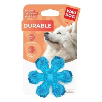 Игрушка для собак Wau Dog Дышащий мяч 7см голубой - купить, цены на MasterZoo - фото 2