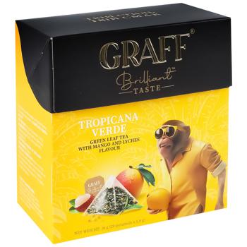 Tea Graff 20pcs 36g Ukraine - buy, prices for Auchan - photo 1