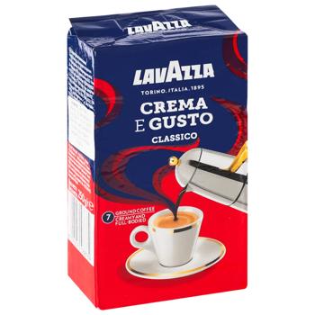 Lavazza Crema e Gusto Ground Coffee 250g - buy, prices for NOVUS - photo 1