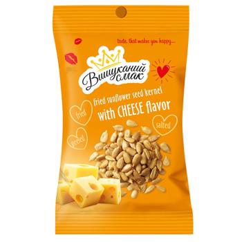 Vyshukanyy Smak Roasted Sunflower Kernels with Cheese Flavor 80g - buy, prices for MegaMarket - photo 1