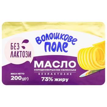 Масло Волошкове Поле Селянське безлактозне 73% 180г - купити, ціни на ULTRAMARKET - фото 2