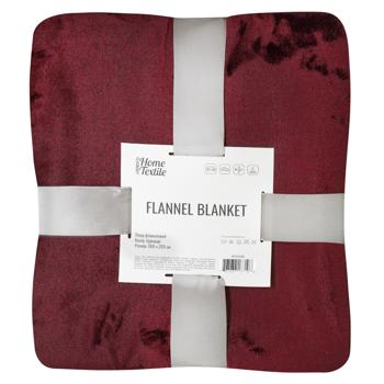 Ardesto Plaid 200х220cm Burgundy - buy, prices for NOVUS - photo 1