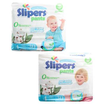 Slipers EP-204 4 Maxi Diapers-Panties 7-18kg 30pcs - buy, prices for COSMOS - photo 1