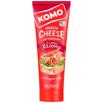 Сир плавлений Комо хамон 50% 150г - купити, ціни на Чудо Маркет - фото 1