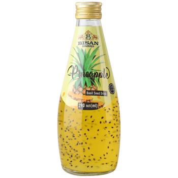 Bisan Pineapple with Basil Seeds Juice Drink 290ml - buy, prices for Epicentr FOOD - photo 1
