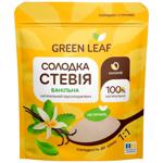 Замінник цукру Green Leaf Солодка стевія ванільна 100г