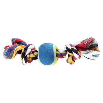 Camon Rope with Ball Dog Toy 26cm - buy, prices for Supermarket "Kharkiv" - photo 1