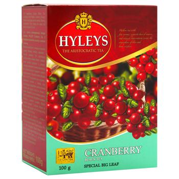 Чай чорний Hyleys Журавлина цейлонський 100г - купити, ціни на - фото 2